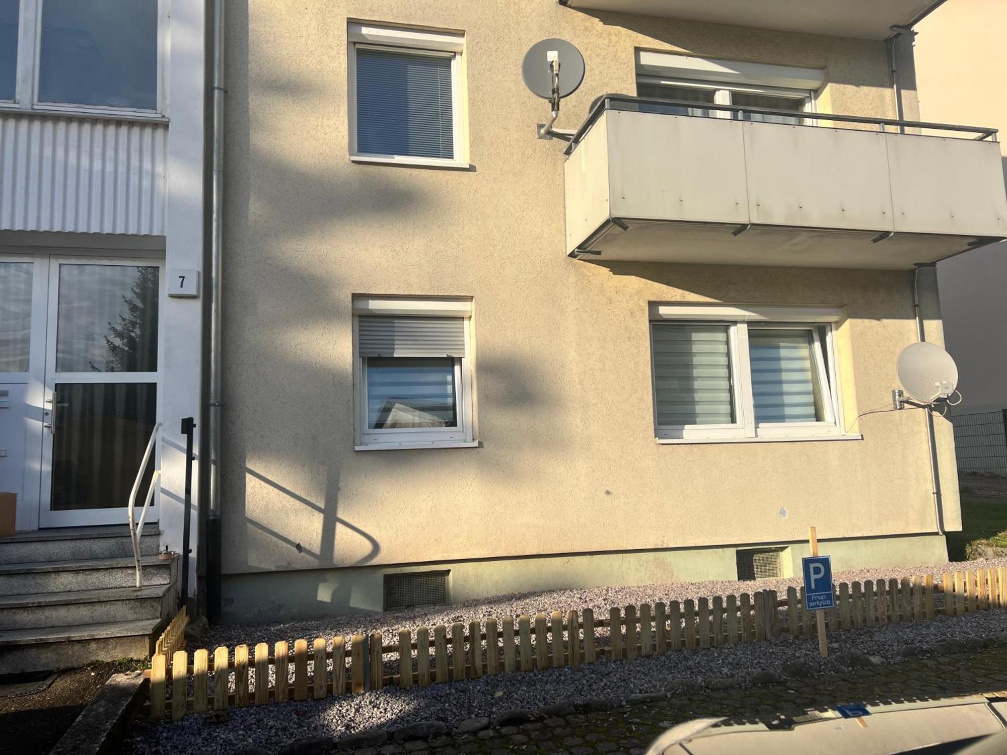 Ferienwohnung ラウフェンブルク エクステリア 写真
